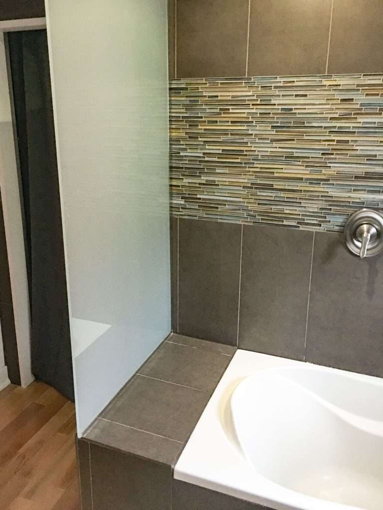 Vancouver home bathroom reno almost complete